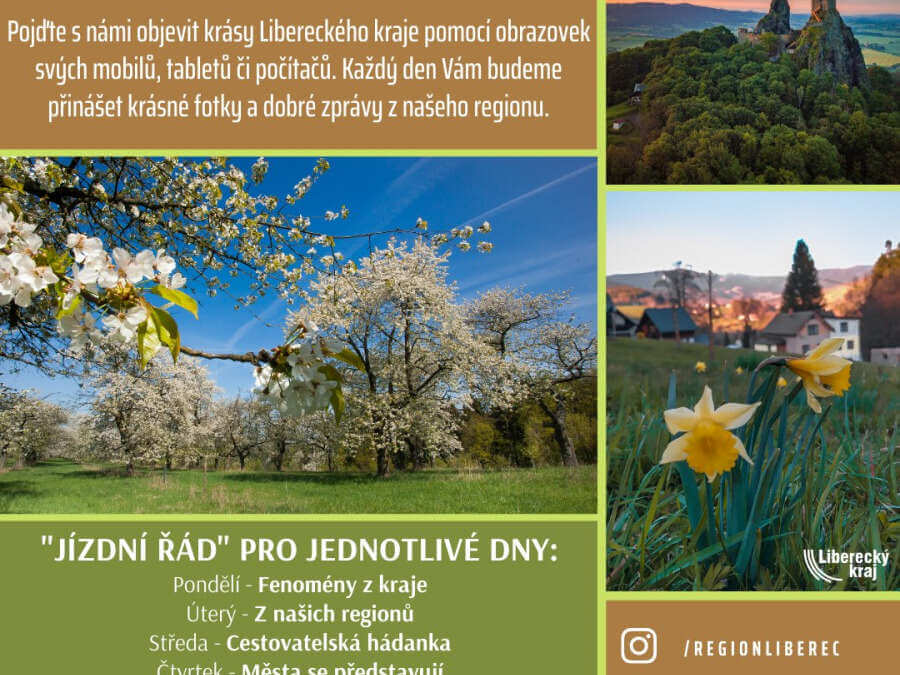 Tipy na lepší časy: nová kampaň Libereckého kraje představí krásy regionu