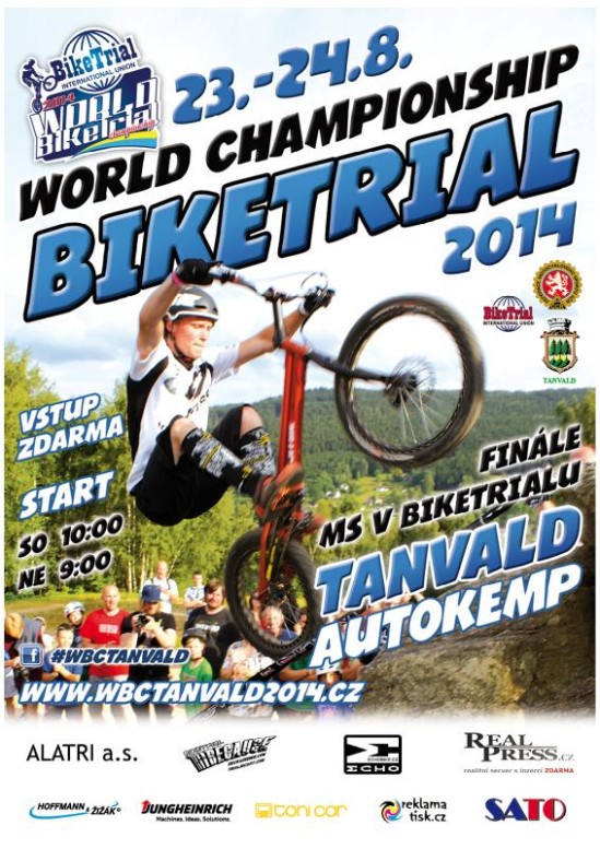 Mistrovství světa v BIKETRIALU proběhne již o tomto víkendu! 1 plakat_biketrial