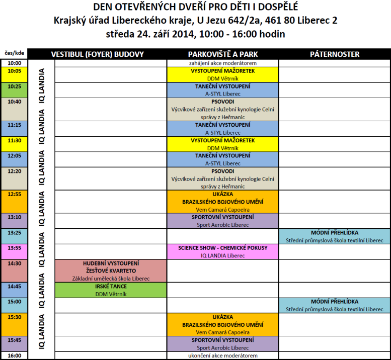 Sídlo Libereckého kraje otevře své dveře dětem i dospělým ve středu 24. září 3 0001