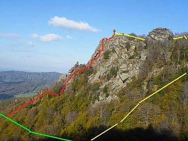 Vznikne ferrata na Frýdlantském cimbuří? 1 001