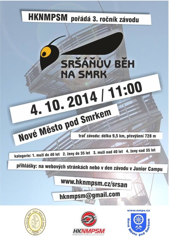 Třetí ročník Sršáňova běhu na Smrk se blíží 1 10422454_920417134652586_4940634616548503364_n