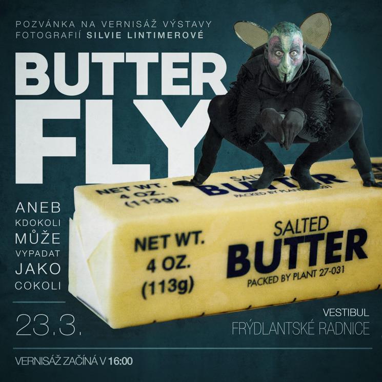 Butterfly - pozvánka na dnešní vernisáž výstavy fotografií Silvie Lintimerové 1 0001