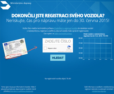 Dokončili jste registraci svého vozidla?