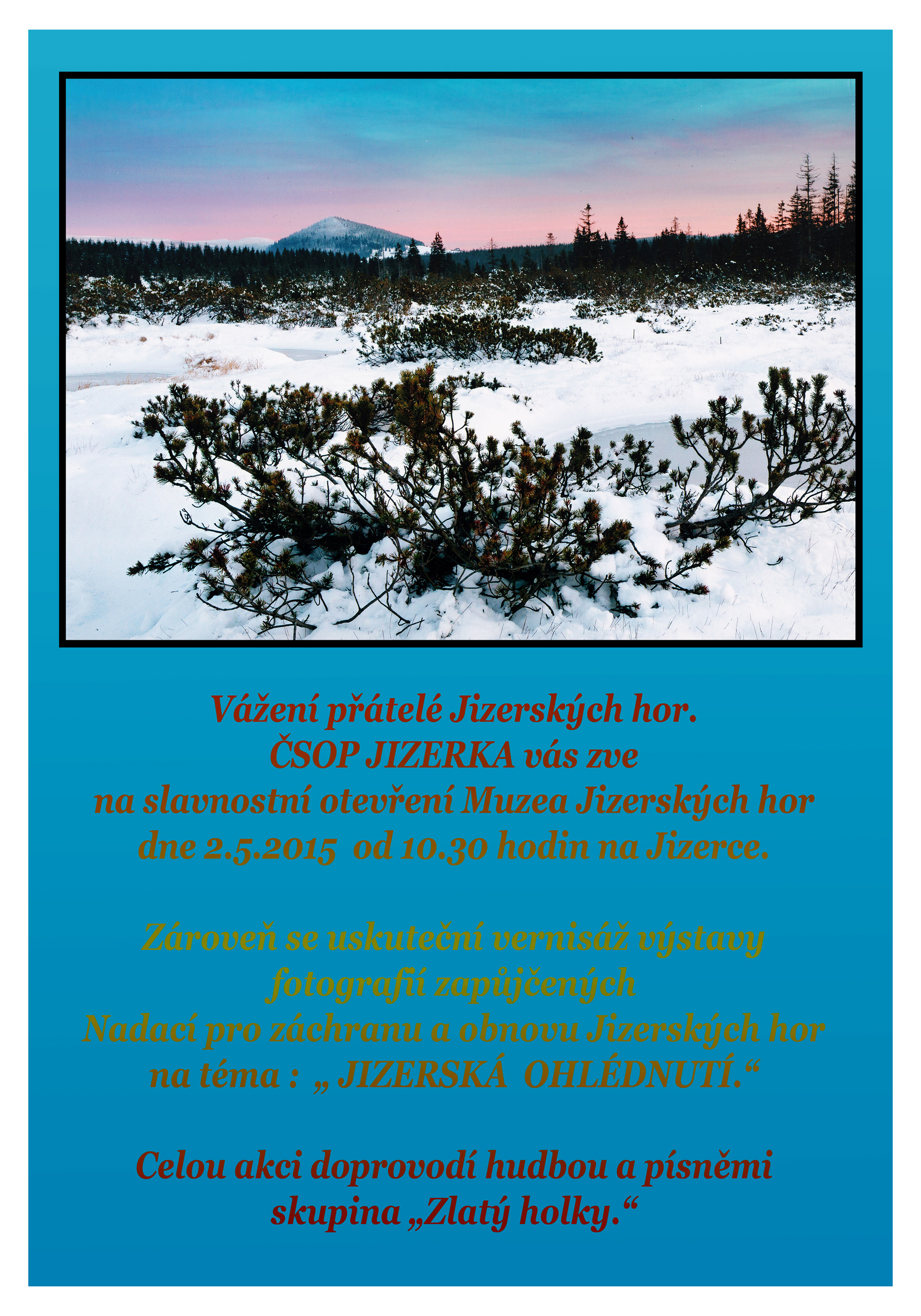 Slavnostní otevření Muzea Jizerských hor