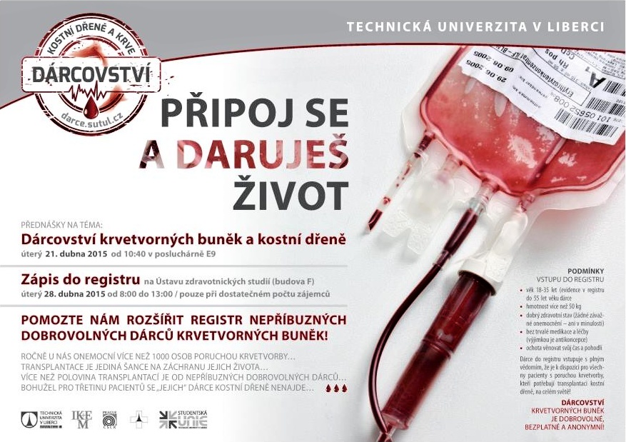 Připoj se a daruješ život!