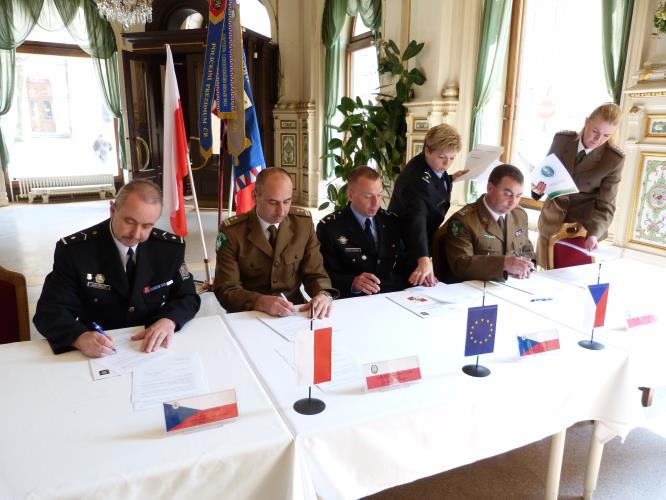 Hraniční zmocněnci podepsali dohodu o spolupráci