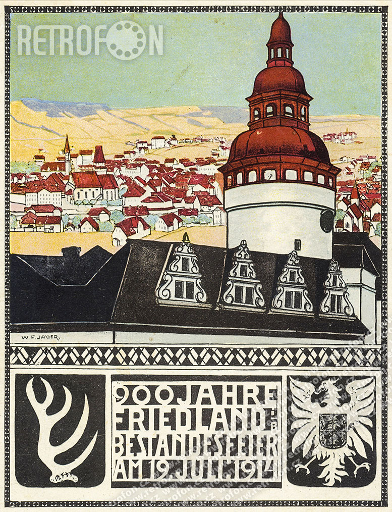 Plakáty a pohlednice s motivy Frýdlantska a okolí