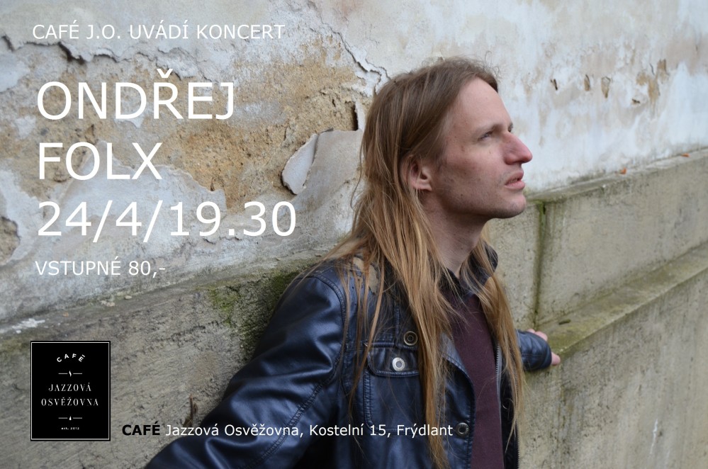 Pozvánka na páteční koncert do CAFÉ Jazzové Osvěžovny 1 ONDREJ 2