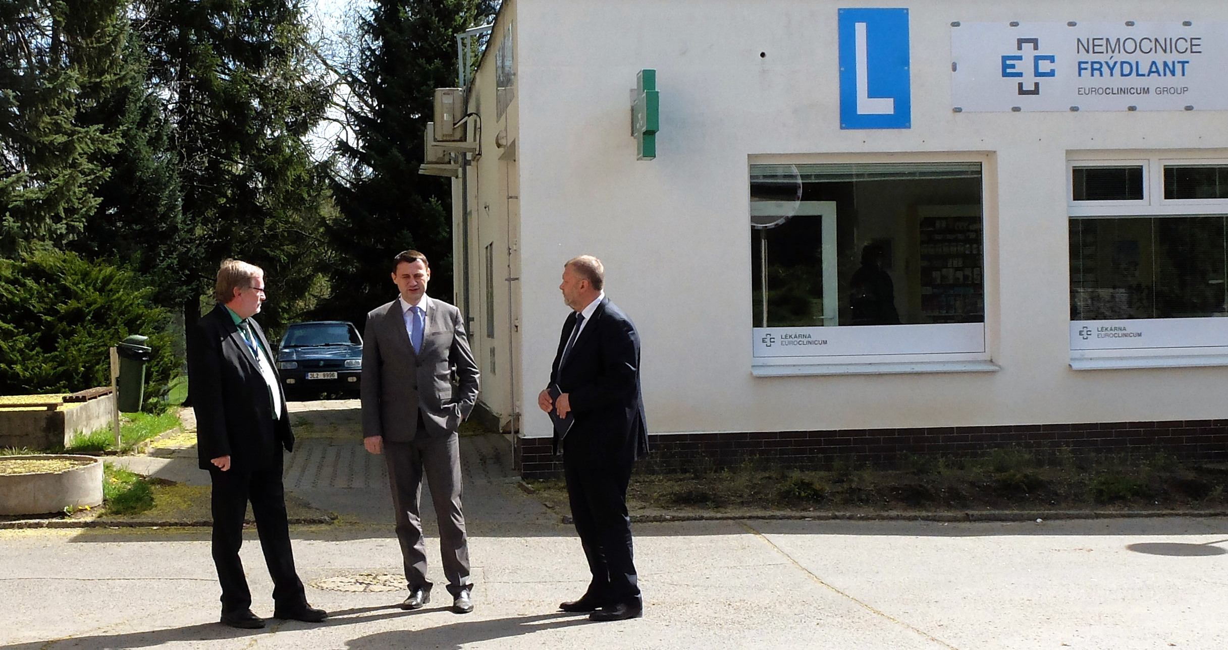 Hejtman byl v nemocnici