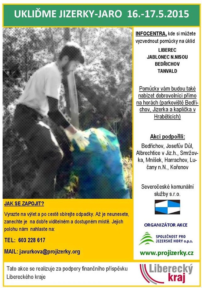 Ukliďme Jizerky – jaro