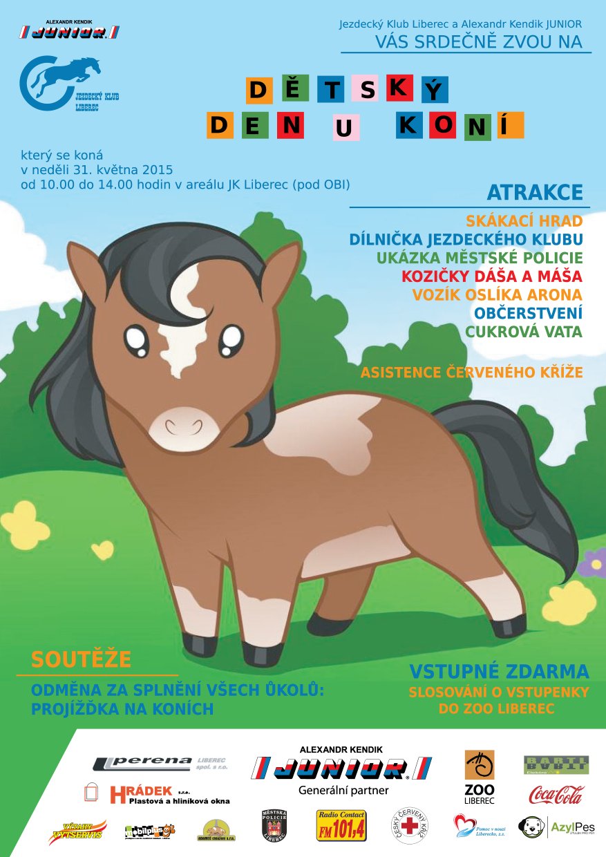 Kalendář akcí na Frýdlantsku a v okolí 52 Dětský den u koní