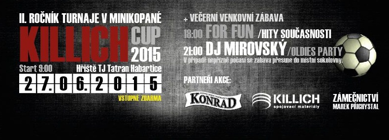 TJ Jiskra Višňová 51 KILLICH CUP 2015