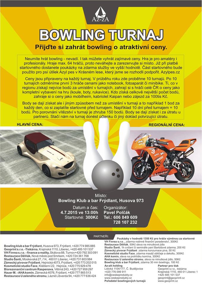 První bowlingový turnaj ve Frýdlantě 1 11416324_648799481931807_8095743132103812238_o
