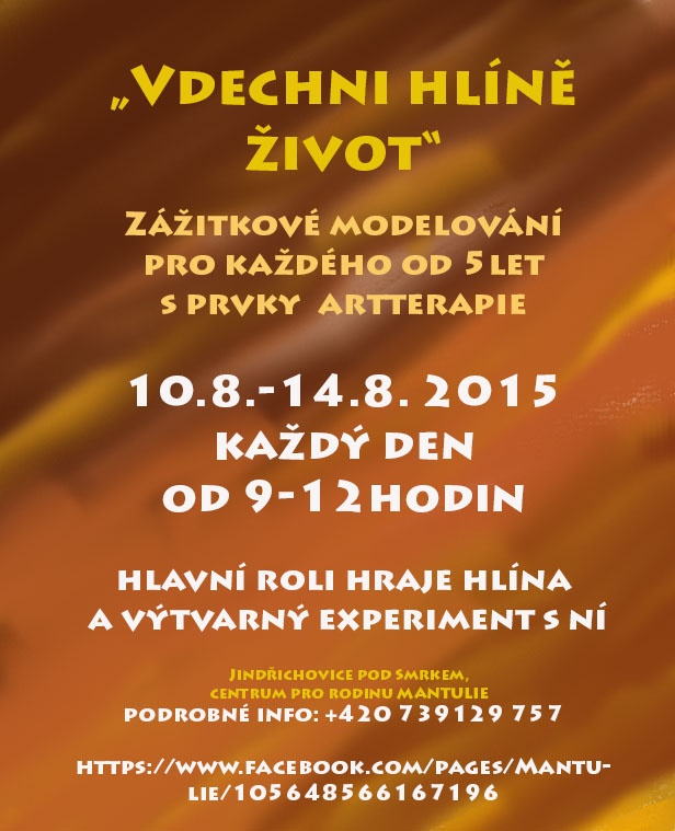 „Vdechni hlíně život“ – zážitkové modelování