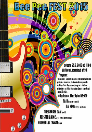 Plus 12 Letní festival pro celou rodinu – Bee Pee FEST 2015