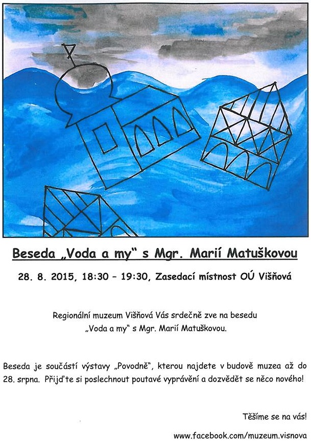 Beseda „Voda a my“ s Mgr. Marií Matuškovou
