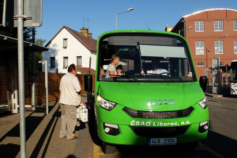 Ve Frýdlantu začala jezdit městská doprava