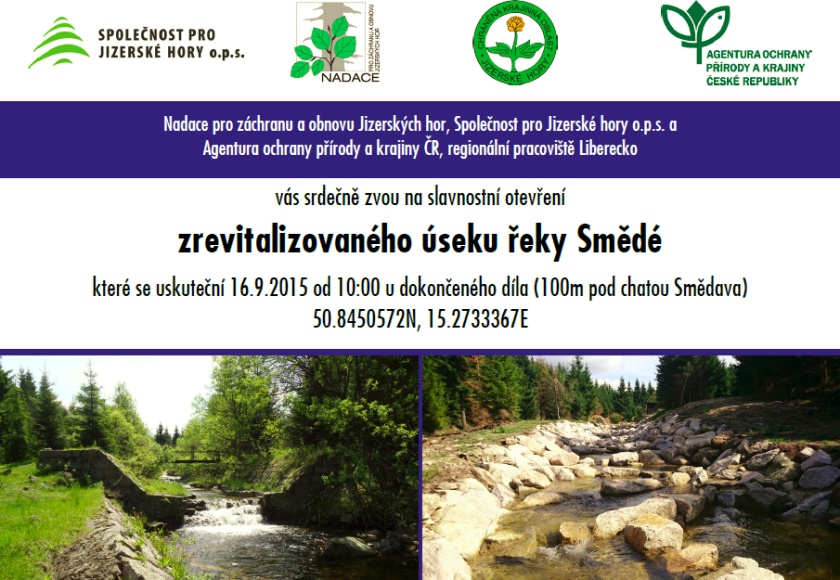 Obnovený úsek řeky Smědé se otvírá 1 1