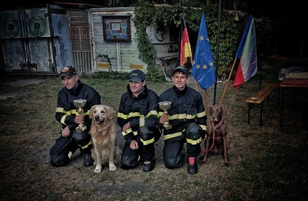 Tým HZS Libereckého kraje druhý na XI. Mistrovství ČR záchranných psů