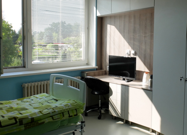 Nové nadstandardní pokoje již slouží pacientům