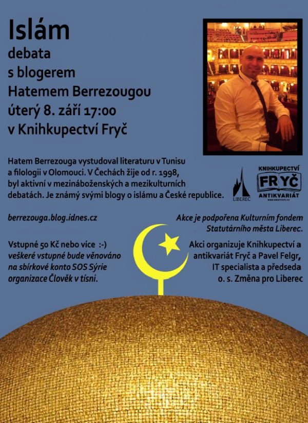 Islám – debata s blogerem Hatemem Berrezougou