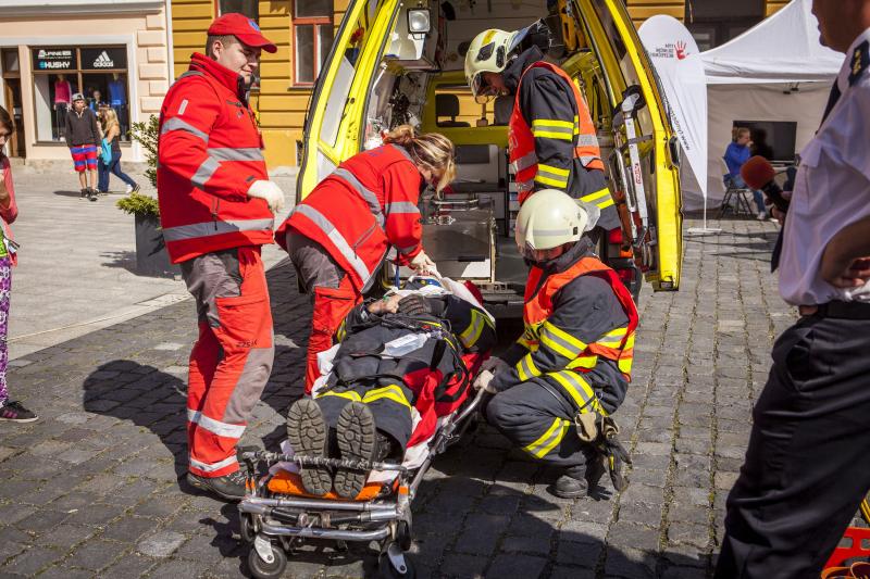 Den s IZS přilákal na náměstí ve Frýdlantu na 1500 lidí