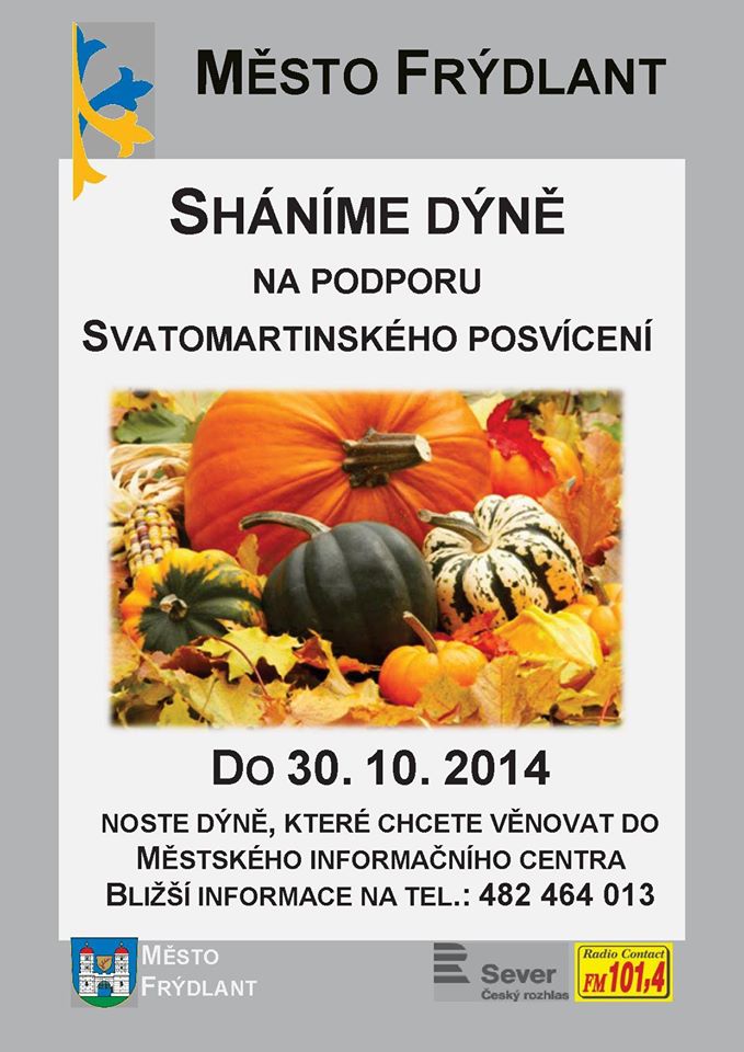 Sháníme dýně na podporu Svatomartinského posvícení 1 12010605_827516350679814_83922559935005091_o