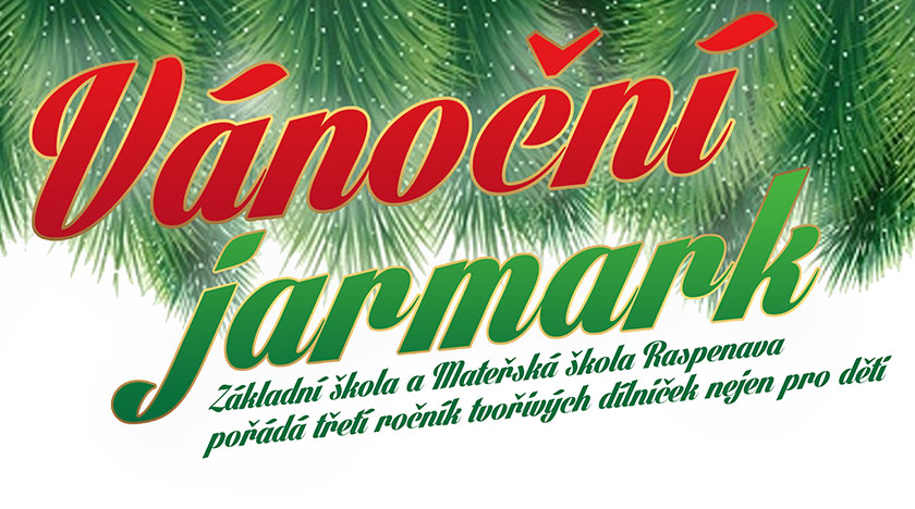 Vánoční jarmark ve škole v Raspenavě