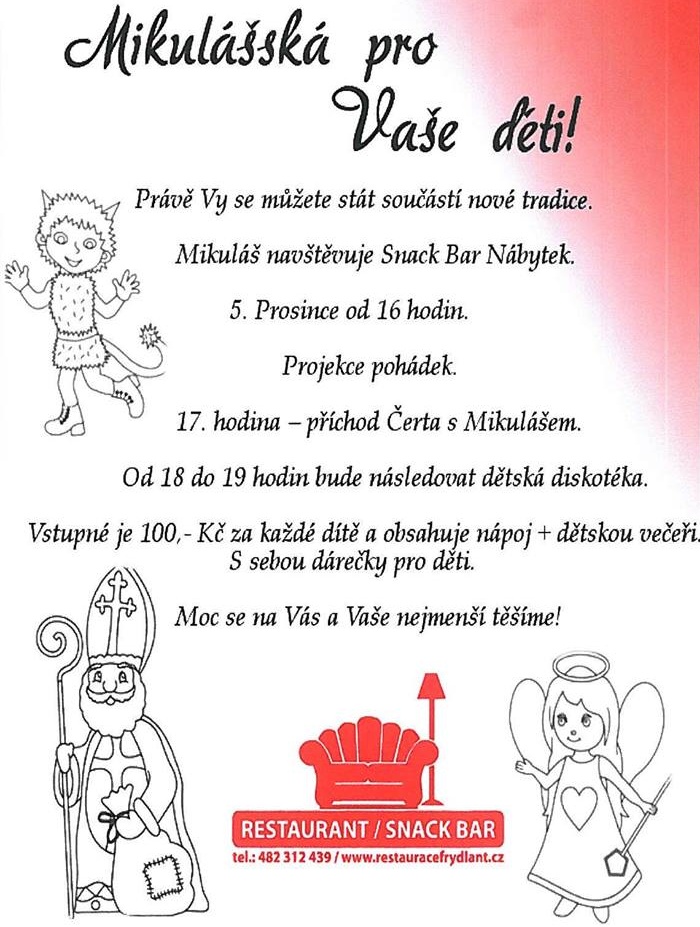 Mikulášská pro Vaše děti!