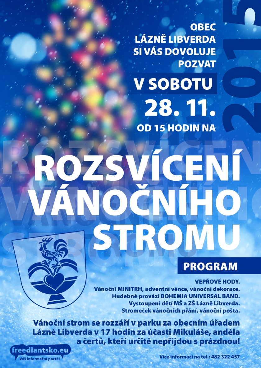 Plus 13 Rozsvícení vánočního stromu v Lázních Libverda