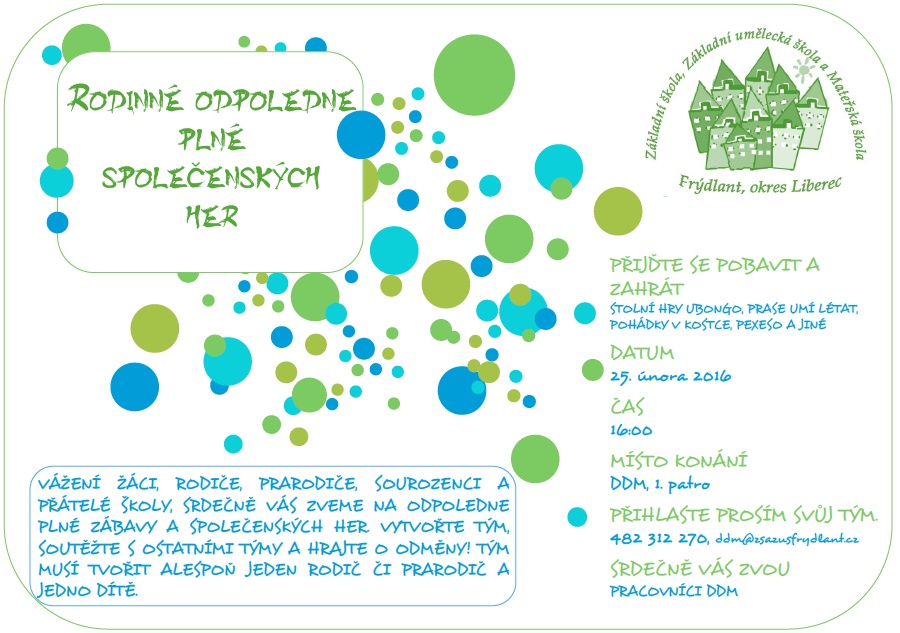 Rodinné odpoledne plné společenských her