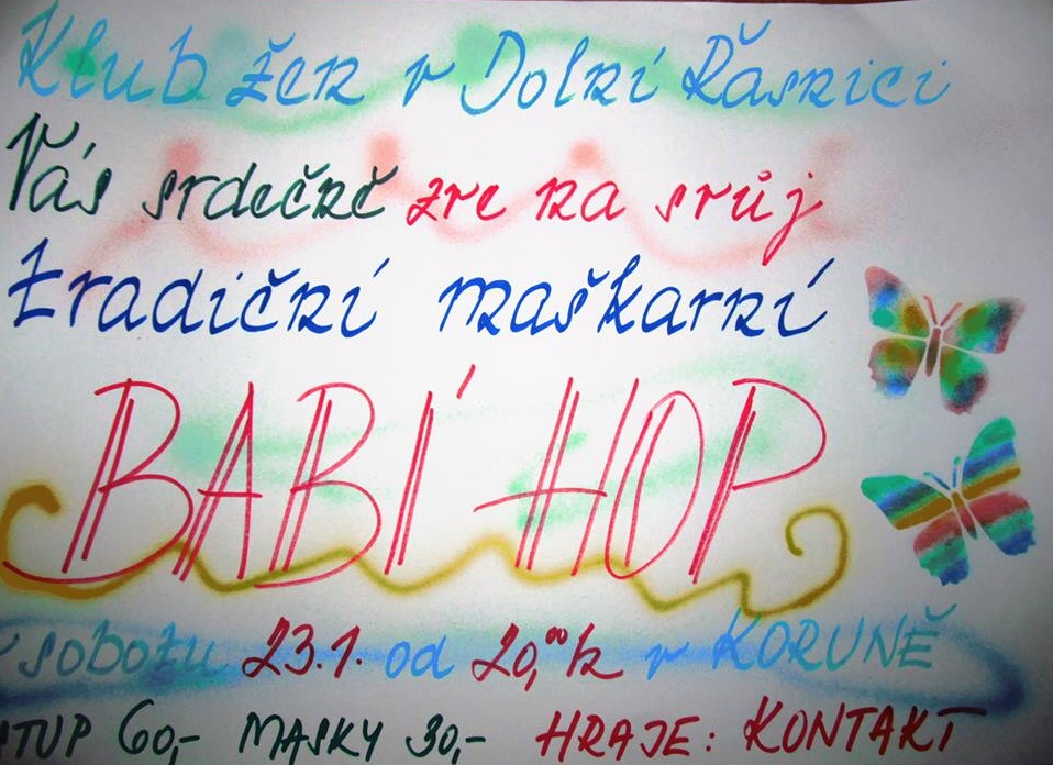 Pozvánka na Babí hop