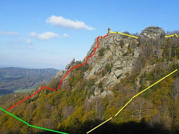 Via ferrata na Frýdlantské cimbuří nepovede. Proti jsou ochránci přírody