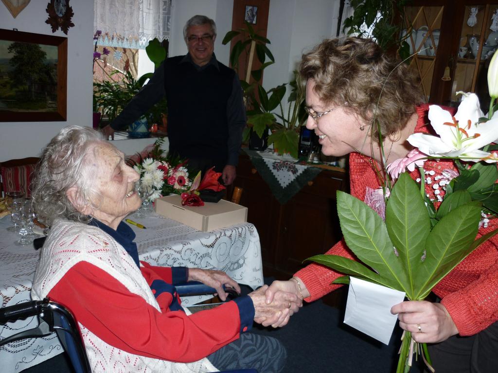 Hejnice mají opět stoletou obyvatelku