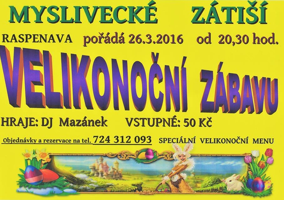 Velikonoční zábava v Raspenavě