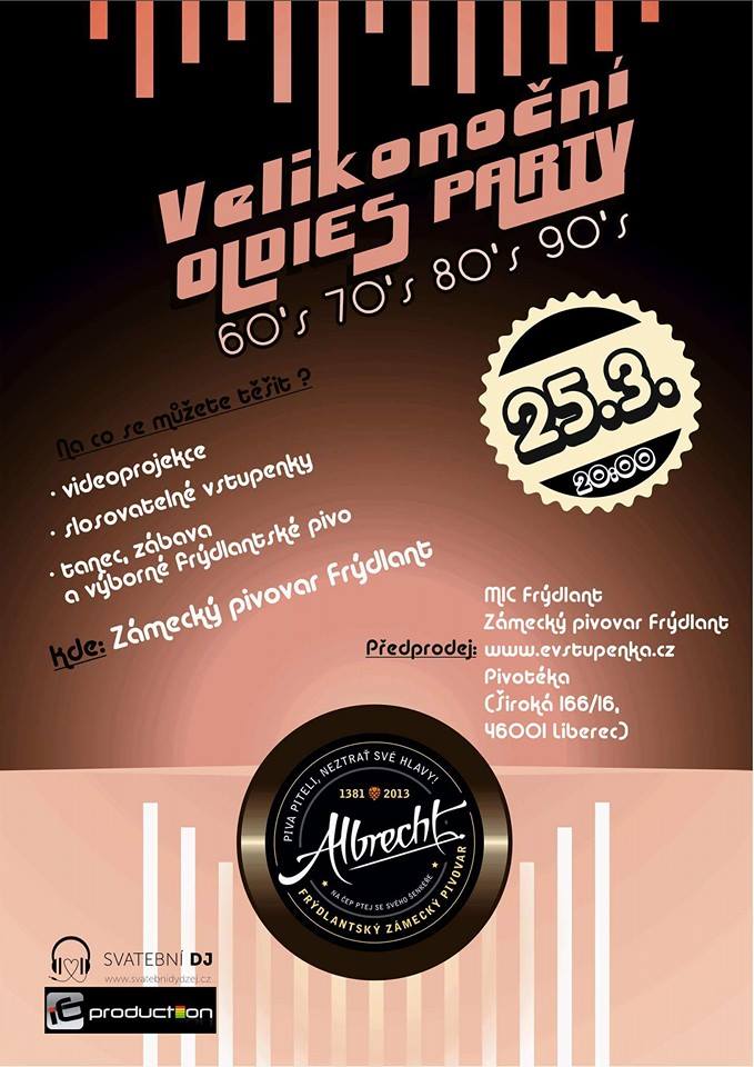 Velikonoční Oldies party