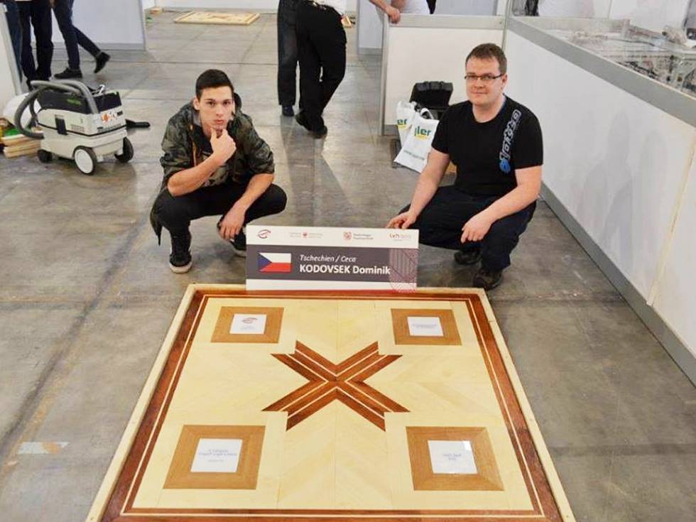 Dominik zabodoval na mistrovství parketářů