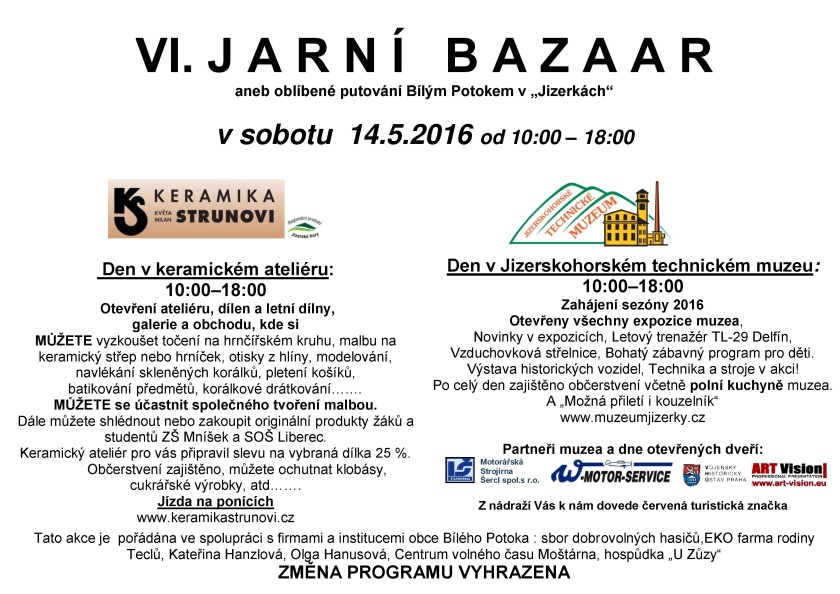 Pozvánka do Bílého Potoka