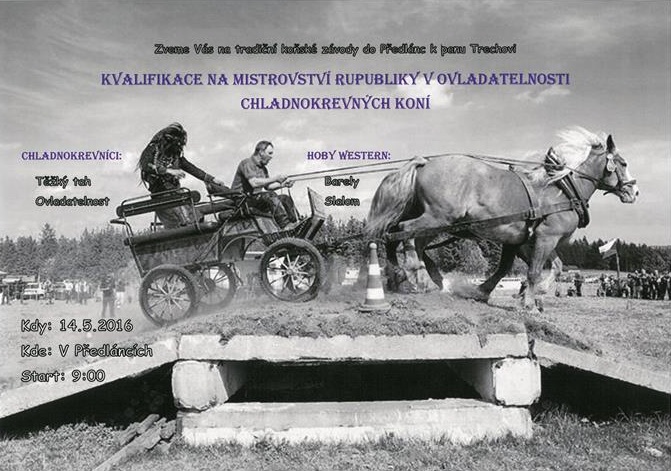 Kvalifikace na Mistrovství republiky v ovladatelnosti chladnokrevných koní
