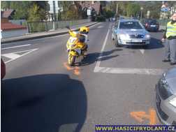 Ve Frýdlantu zasahoval vrtulník i hasiči 1 nehoda