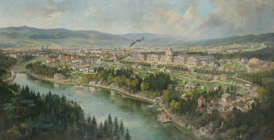 Českoněmecký výystava Liberec 1906/Zdroj: Oblastní galerie Liberec