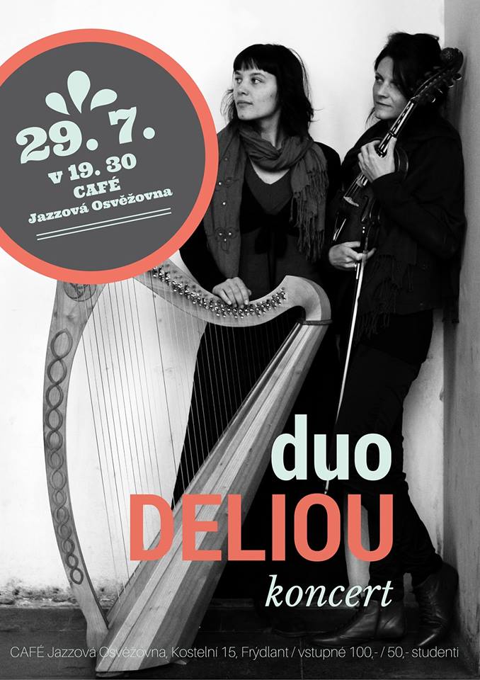 TJ Jiskra Višňová 34 Koncert duo Deliou