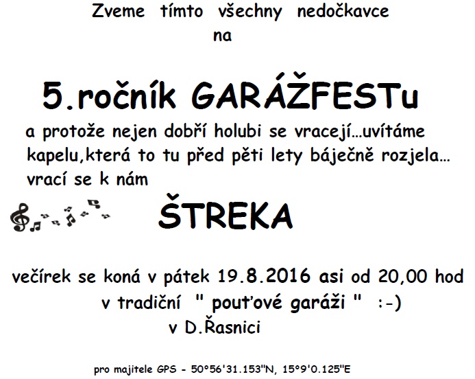 Pozvánka na 5. ročník GARÁŽFESTu 1 0121
