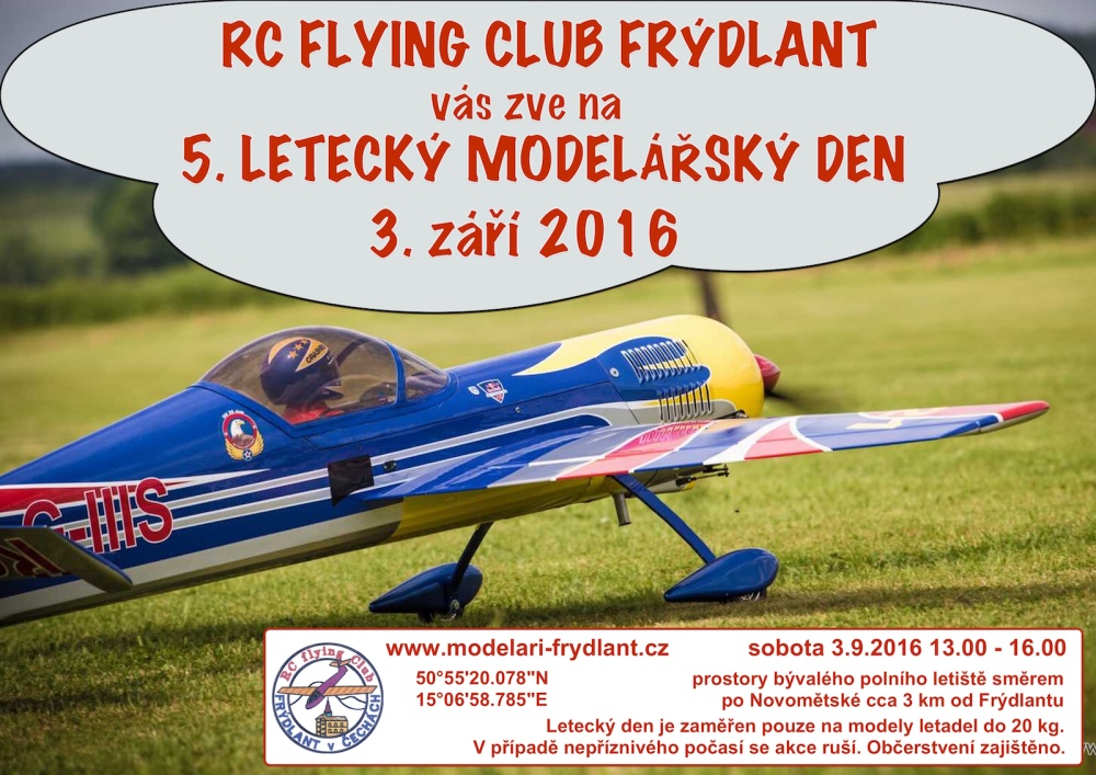 5. letecký modelářský den