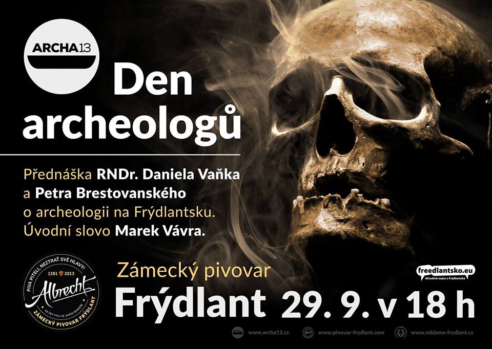Přednáška o archeologii na Frýdlantsku