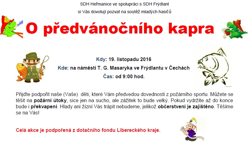 O předvánočního kapra