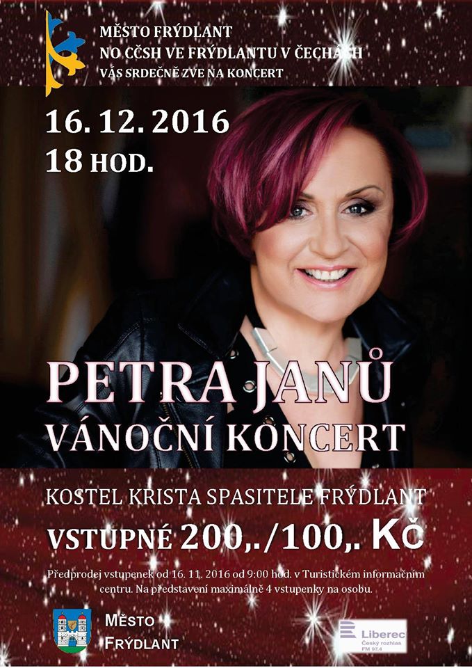 Vánoční koncert Petry Janů