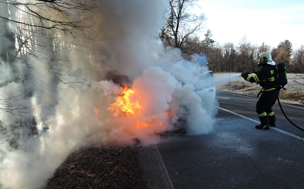 Požáry osobních automobilů