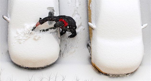 V Česku vydatně sněží, na Liberecku napadlo až půl metru