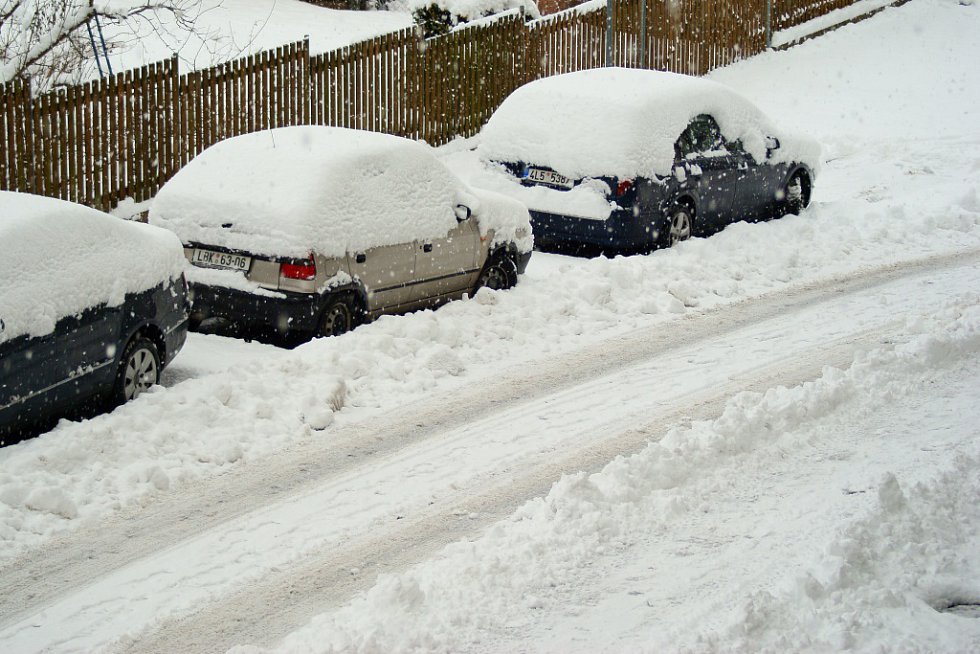 V Libereckém kraji platí výstraha na sněhové jazyky a závěje